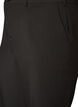 Tailored trousers with a high waist and pressed creases, Black, Packshot image number 2