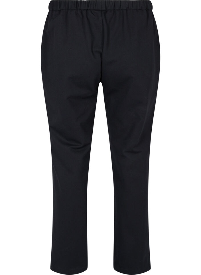 Classic wide leg trousers, Black, Packshot image number 1