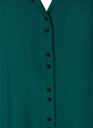 Sleeveless shirt tunic in viscose, Pacific, Packshot image number 2