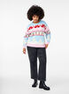 Christmas jumper, Cerulean Comb, Model image number 2