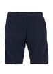 Loose cotton shorts with pockets, Blue, Packshot image number 1