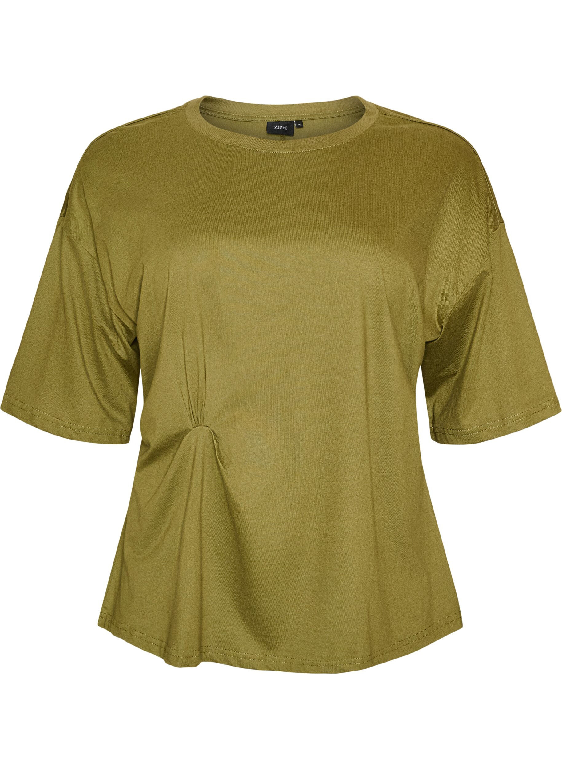 T-shirt with draped detail