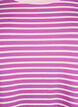 T-shirt with TENCEL&trade; Lyocell and stripes, Purple, Packshot image number 2