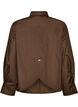 Shirt with decorative back detail, Brown, Packshot image number 1