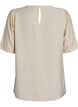 Viscose blouse with 1/2 sleeves, Beige, Packshot image number 1