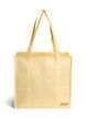 Shopping bag with zipper, Yellow, Packshot image number 0