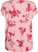 T-shirt with floral print, Rose, Packshot image number 1