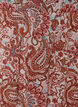 Long skirt with elasticated waist, Red, Packshot image number 2