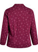 Cotton pyjama shirt with chest pocket, Red, Packshot image number 1