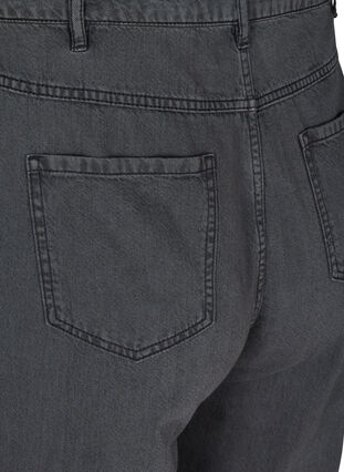 High waisted baggy jeans, Black washed down, Packshot image number 3