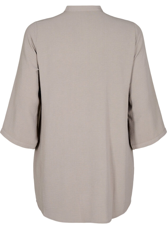 Tunic with 3/4 sleeves, Beige, Packshot image number 1