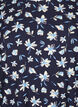 Blouse with long sleeves and floral print, Blue, Packshot image number 2
