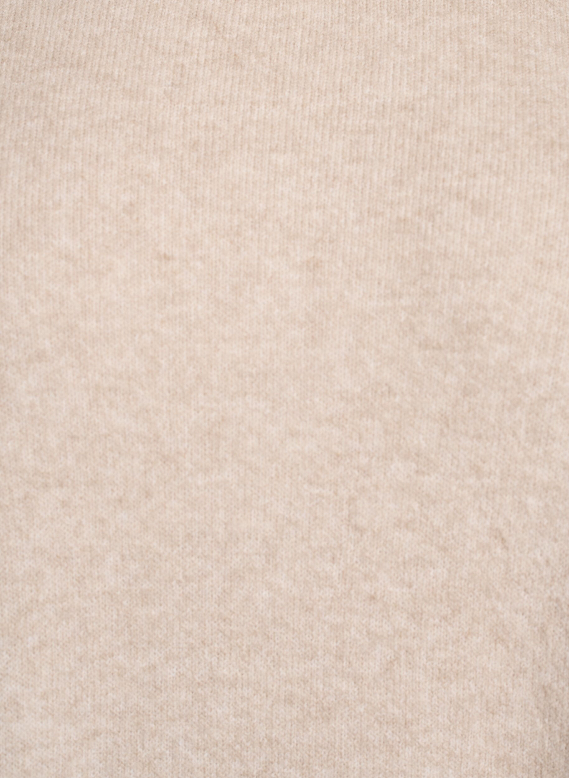 Zizzifashion Short sleeveless knitted dress, Beige, Packshot image number 2