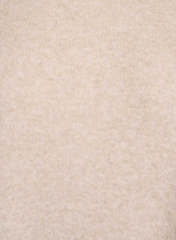 Short sleeveless knitted dress, Beige, Packshot image number 2