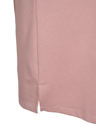 Sweater dress with short sleeves and slits, Adobe Rose, Packshot image number 3