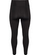 Training tights with a high waist and pocket in the waistband, Black, Packshot image number 1