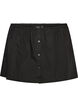 Shirt extender in 100% cotton, Black, Packshot image number 0