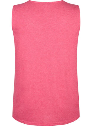 Sleeveless top with lace, Bright Rose Mel., Packshot image number 1