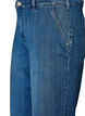 Wide fit Myra jeans with high waist, Blue, Packshot image number 2