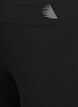 Sports trousers in cotton, Black, Packshot image number 2
