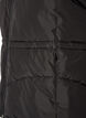 Puffer gilet with adjustable waist, Black, Packshot image number 3