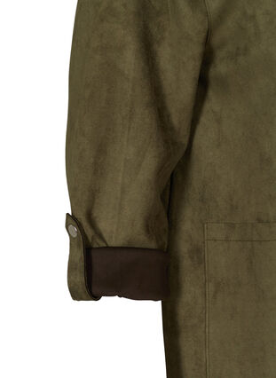 Open jacket with large pockets, Olivie Night, Packshot image number 2