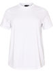 Cotton T-shirt with print, White, Packshot image number 0