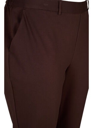 Cropped trousers with pockets, Coffee Bean, Packshot image number 2