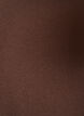 Jersey dress with draping and decorative buckle, Brown, Packshot image number 2
