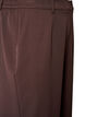 High-waisted tailored trousers with straight fit, Brown, Packshot image number 2
