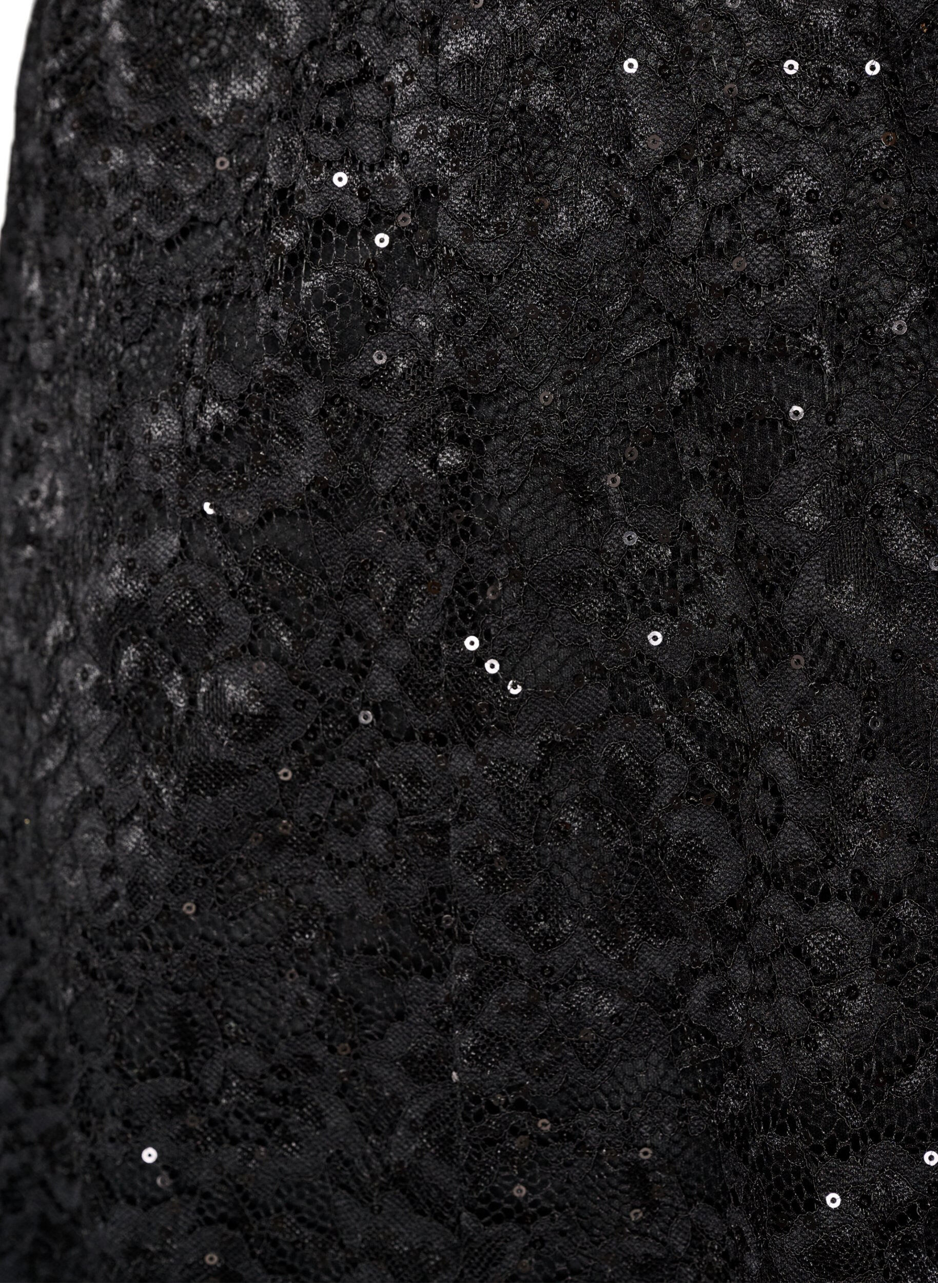 ZizzifashionLace midi skirt with sequins, Black, Packshot image number 2