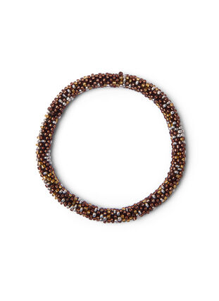 Pearl bracelet, Brown, Packshot image number 0