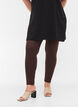 Basic viscose leggings, Brown, Model image number 3
