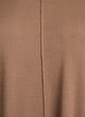 Short knit dress with centre seam and pockets, Brown, Packshot image number 2