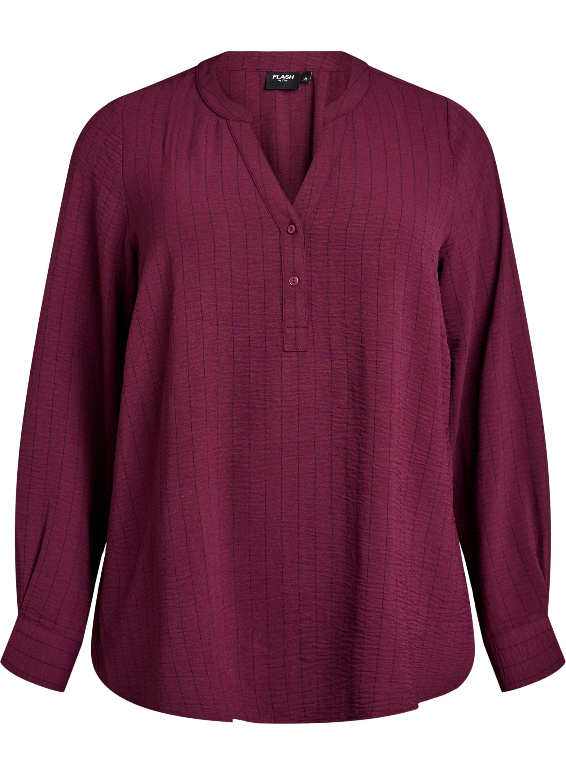 FLASH - Pinstripe shirt blouse