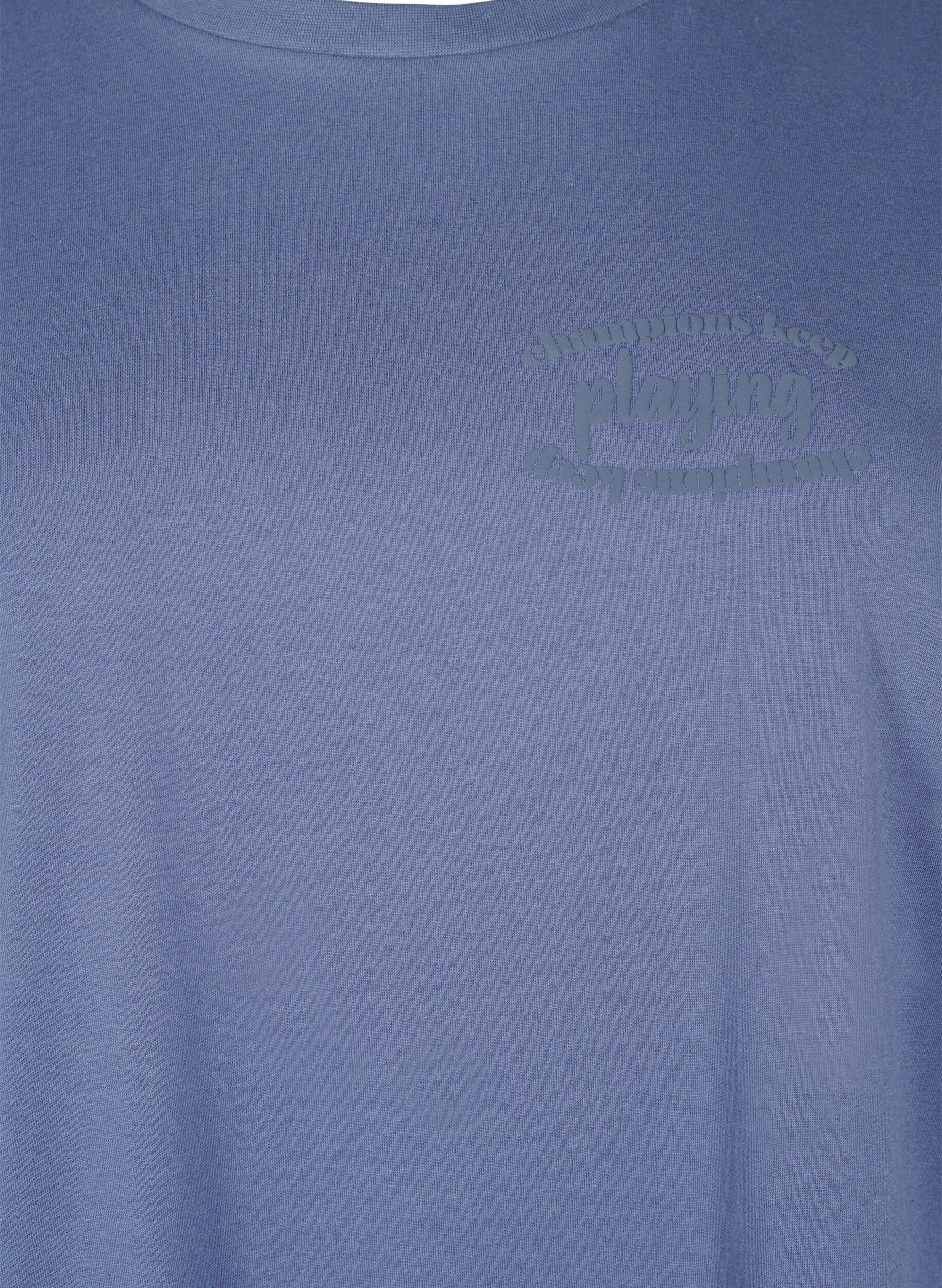 Zizzifashion Sporty t-shirt in organic cotton, , Packshot image number 2