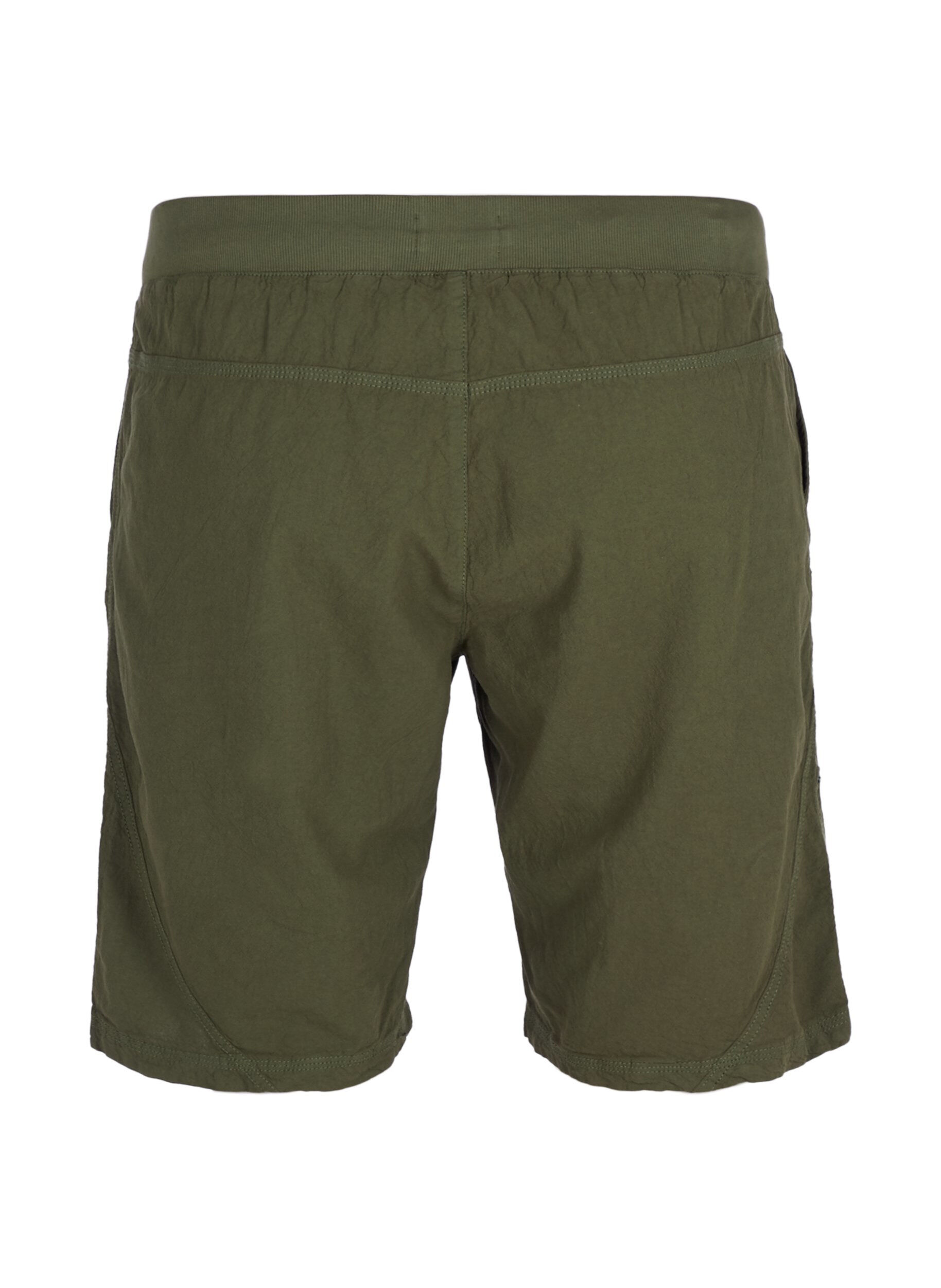 Zizzifashion Loose cotton shorts with pockets, Green, Packshot image number 1