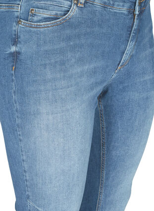 Sanna jeans with a slit at the ankle, Dark blue denim, Packshot image number 2
