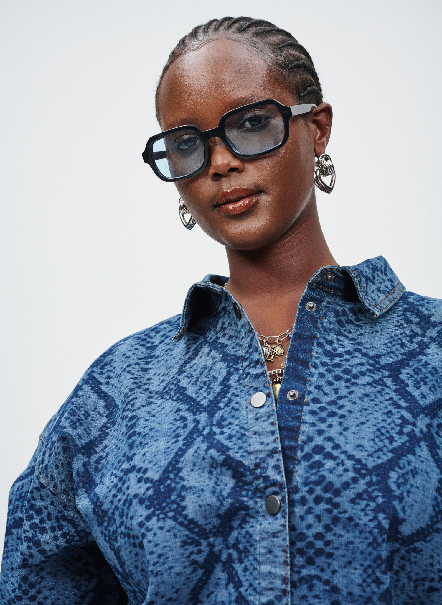 Zizzifashion Denim set, , Model