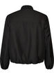 Lightweight jacket with a balloon silhouette, Black, Packshot image number 1