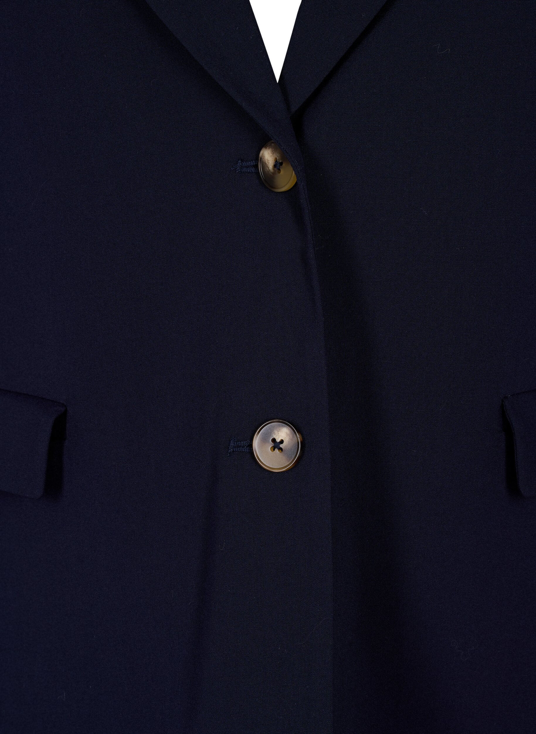 Zizzifashion Classic blazer with button closure, Night Sky, Packshot image number 2