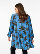 Long-sleeved tunic with a seam, Blue, Model image number 2