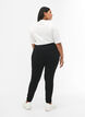 Slim fit trousers with pockets, Black, Model image number 1