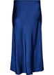 Satin midi skirt, Blue, Packshot image number 1