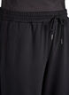 Sweatpants with a wide waistband, Black, Packshot image number 2