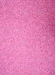 Melange knit blouse with round neck, Purple, Packshot image number 2