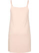 Plain-coloured slip dress in viscose, Vanilla, Packshot image number 1