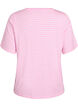 T-shirt with TENCEL&trade; Lyocell and stripes, Pink, Packshot image number 1
