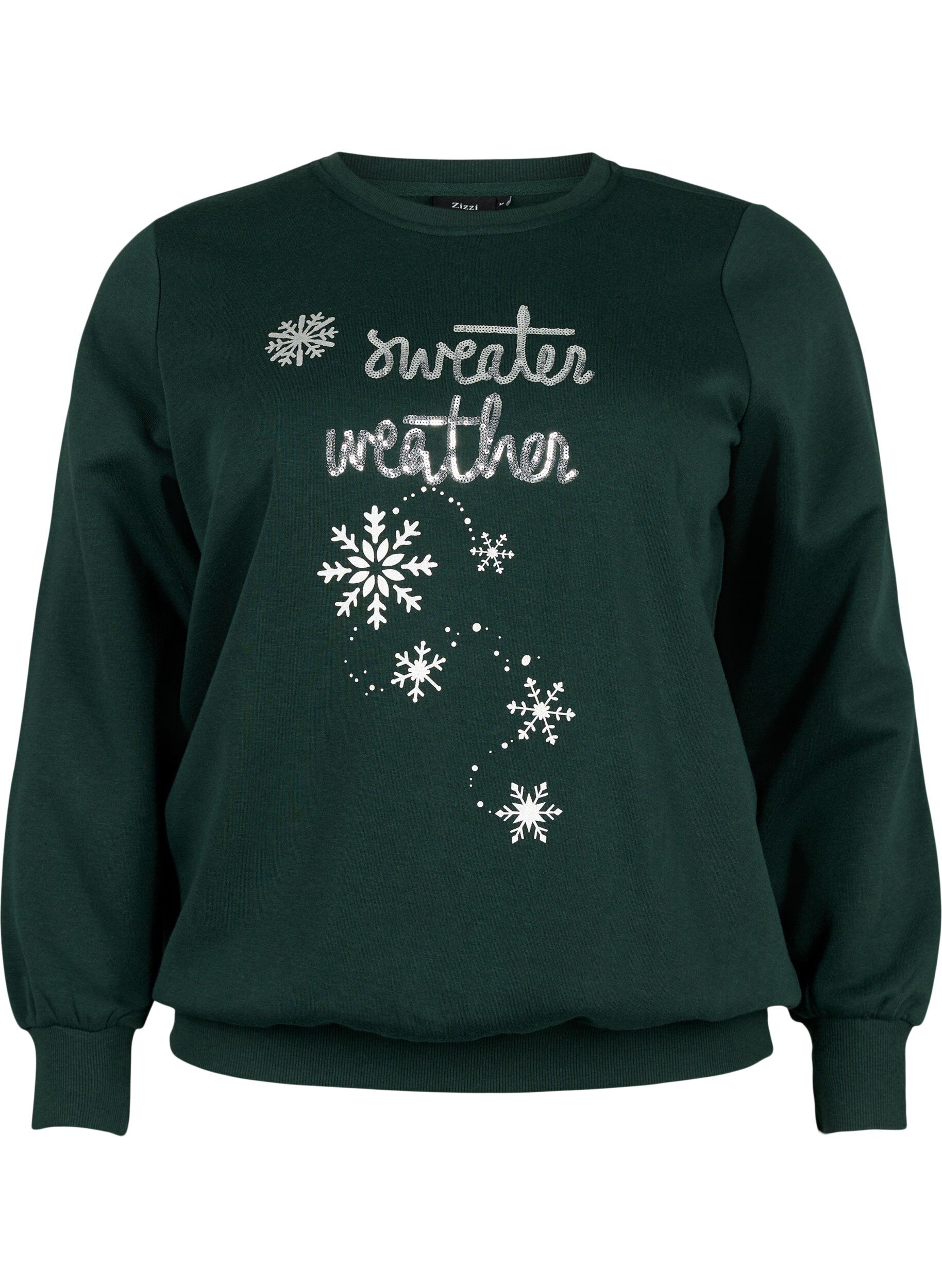 Zizzifashion Christmas sweatshirt, Scarab SWEATER, Packshot image number 0