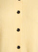 Ribbed cardigan with buttons, Yellow, Packshot image number 2
